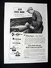 Atlas Copco Air Grinder Tool worker grinding 1956 print Ad 