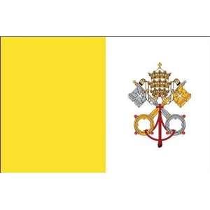 Autoaufkleber Sticker Fahne Vatikan Flagge Aufkleber  Sport 