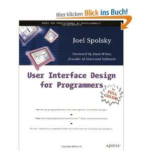   Design for Programmers  Joel Spolsky Englische Bücher