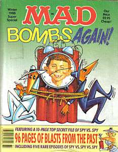Mad Magazine Super Special Winter 1988 Bombs Again  