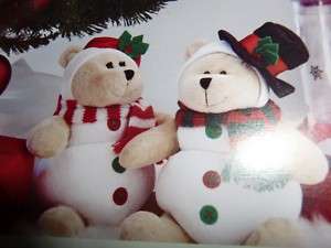 STARBUCKS BEARISTA CHRISTMAS SNOWBOY & GIRL bear NEW  