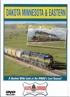 Dakota Minnesota & Eastern Railroad The Last Days DVD NEW Plets 