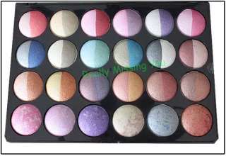 24 Color Bake Mineralize Wet/Dry EyeShadow Palette Gift  