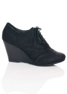 Madonna Schuhe mit Keilabsatz RD678, schwarz  Schuhe 