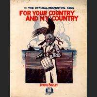 98 WORLD WAR I propaganda SHEET MUSIC songs AMERICAN 1  