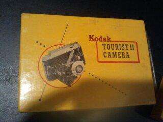 Kodak Tourist II Camera and Kodacolor CX 620 Film unopened Aug 1972 