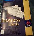 avery ivory business cards 25 sheet 250 cards 5376 all