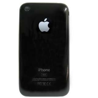 Ricambio retro cover per iPhone 3G 3GS 8GB Nera  