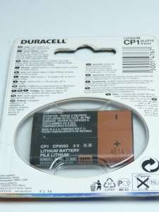 Duracell CP1 Ultra M3 Digital Camera 3V Battery CP3553  