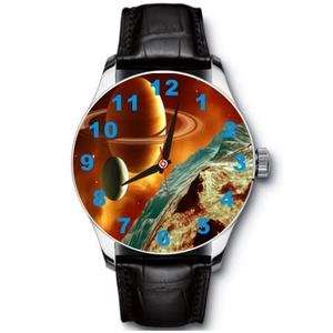 New Space Art Stainless Wrist Watch  