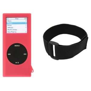  CTA Digtal Skin Case for iPod nano 2G (Armband Pink)  