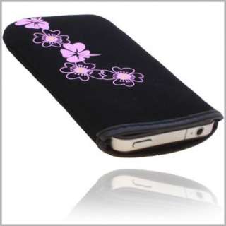 Schutzhülle Handy Etui Tasche Blume Pink HTC Wildfire S  