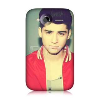   MALIK ONE DIRECTION 1D RED BACK CASE COVER FOR HTC WILDFIRE S  