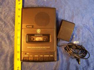 GE THOMSON compact CASSETTE PLAYER RECORDER 3 5027A  