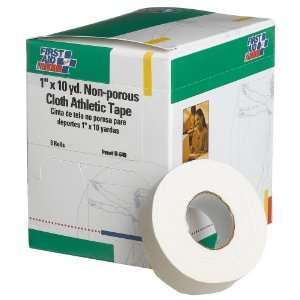  First Aid Only 1 X 10 Yd. Non porous Cloth Athletic Tape 