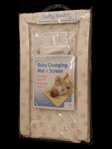 Baby Beige Brown Padded Nappy Changing Mat +Toys+Screen  