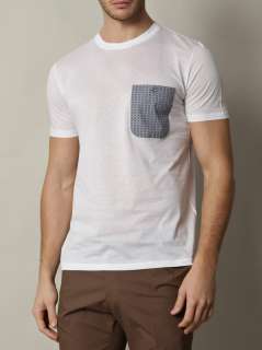 Contrast pocket T shirt  Yves Saint Laurent  