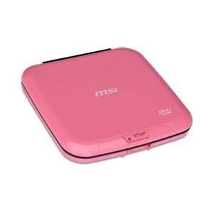  MSI External Slim USB 2.0 DVD ROM UO881 P (Pink 