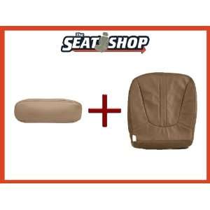  00 01 02 Ford Expedition Med Parchment Leather Seat Cover 