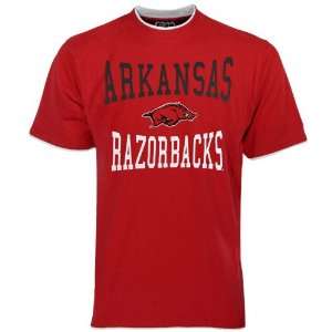  Arkansas Razorbacks Youth Cardinal Double Layer T shirt 