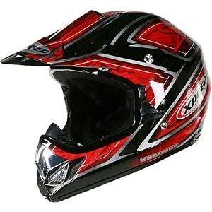  Xpeed Youth XF904 Blade Helmet   Large/Red/Black 