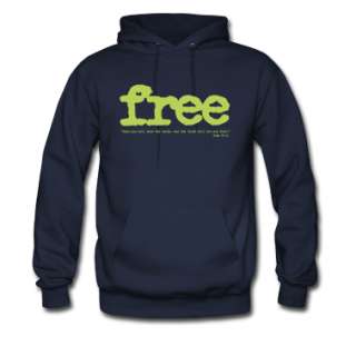 Free (John 832) Hoodies  Mens Hooded Sweatshirt designed by 