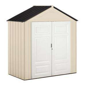 Rubbermaid 3 Ft. X 7 Ft. Resin Big Max Junior Shed FG371301SANWN at
