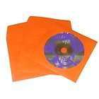 1000 Orange Color CD DVD Storage Holder Paper Sleeves