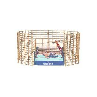 WWE Wrestling Ring Punjabi Prison Match Playset with Batista and The 