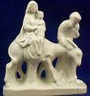 mary joseph jesus donkey christmas religious figurine expedited 