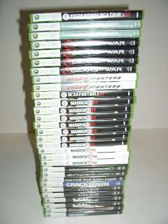 Xbox 360, Lot of 30 EMPTY Video Cases w/Manuals, NO GAMES INCLUDED