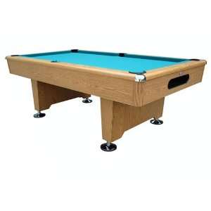  Playcraft Oak Knight 7 Foot Pool Table