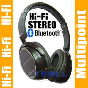 Wireless Hi Fi Bluetooth Stereo Headset for A2DP IPAD  