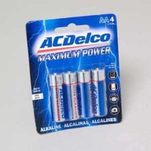 AC Delco 4 Pack AA Batteries Case Pack 48 Electronics
