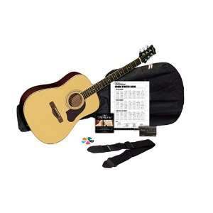   SD3000PAK NA Acoustic Guitar Pack, Natural Musical Instruments