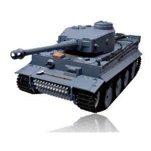   RC 1/16 GERMAN TIGER 1 AIRSOFT TANK W/ SMOKE AND SOUND Toys & Games