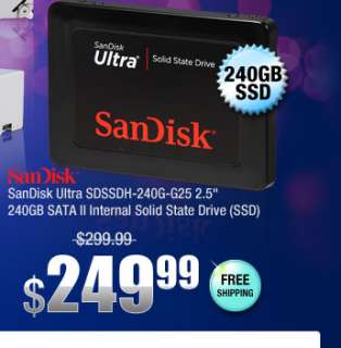 SanDisk Ultra SDSSDH 240G G25 2.5 240GB SATA II Internal Solid State 
