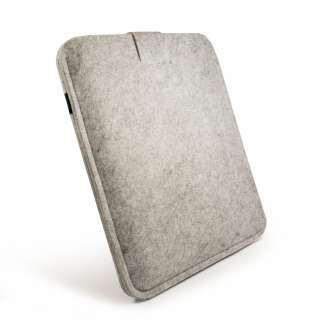    Luv Felt Pull Tab Case Cover for Apple iPad 2   Ash (Grey)  