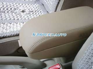 Nissan Tiida Versa Center Console Armrest Black Leather  