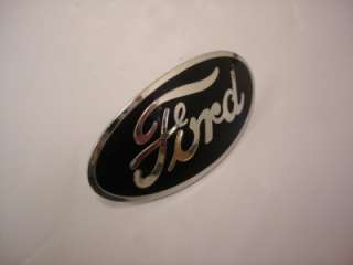 Ford Car Pickup Truck Radiator Shell Emblem Logo BLACK  