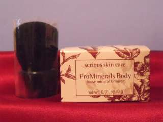 Serious Skin Care ProMinerals Loose Mineral Bronzer Goat Hair Kabuki 