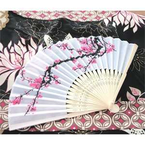   : Cherry Blossom Silk Fans   Baby Shower Gifts & Wedding Favors: Baby