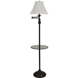 Glass Table Floor Lamp (Includes CFL Bulb).Opens in a new window