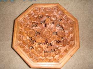 20 Bali Hand Carved Wooden Collectible End Table ART  