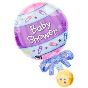  Baby Shower Balloons   Baby Shower Rattle Super Toys 