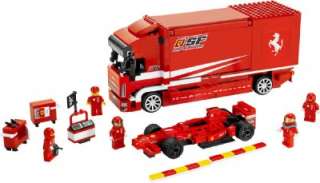 Lego Racers Ferrari Truck 8185 Station Brand New!!!  