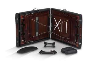 Multi Purpose Deluxe BodyChoice Portable Massage Table   Black  