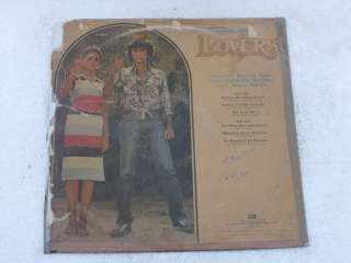 LOVERS R D BURMAN LP Record Bollywood India Hindi  