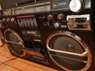 Lasonic trc 931 ghettoblaster boombox portable Rare stereo project 