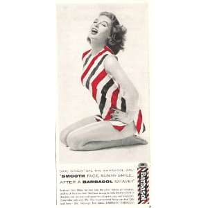 Barbasol Shaving Cream 1956 Original Ad with Singin Sal, the Barbosol 